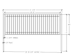 iron driveway gate charlotte nc